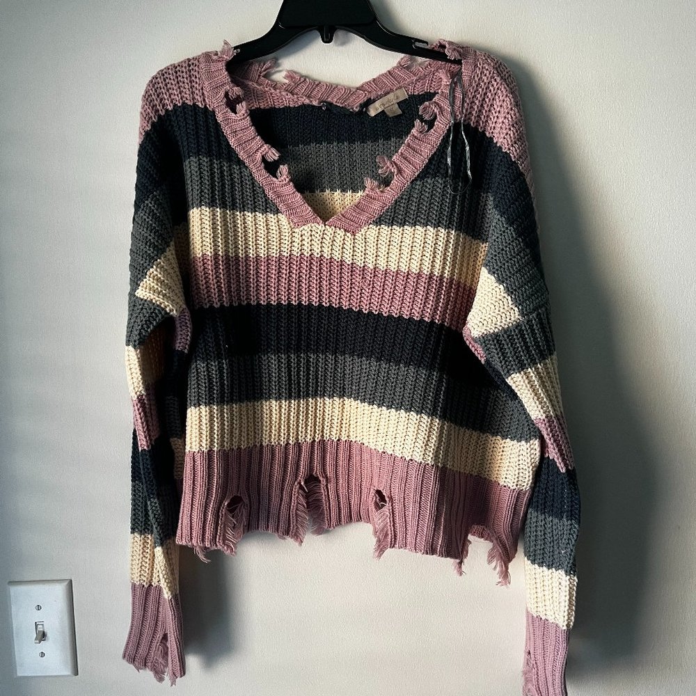 Distressed Sweater